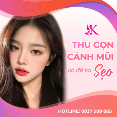 Thu cánh mũi có để lại sẹo